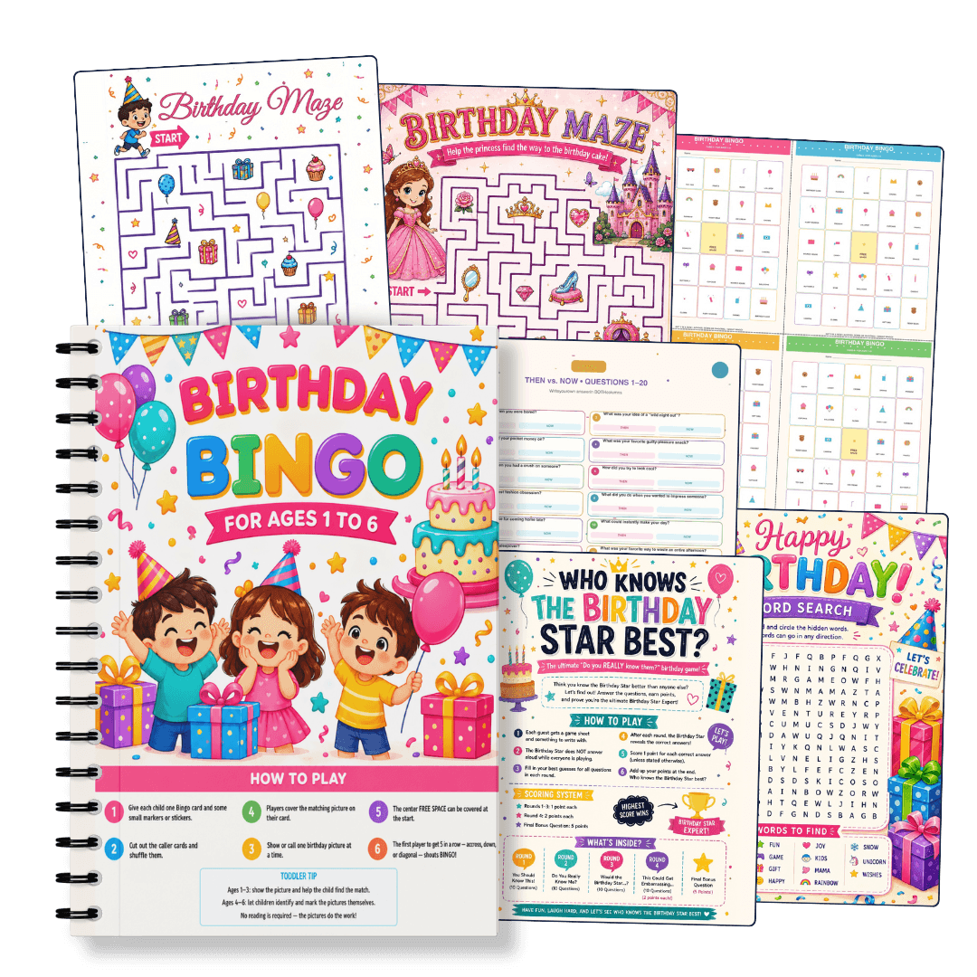 Party Games & Activities Pack
