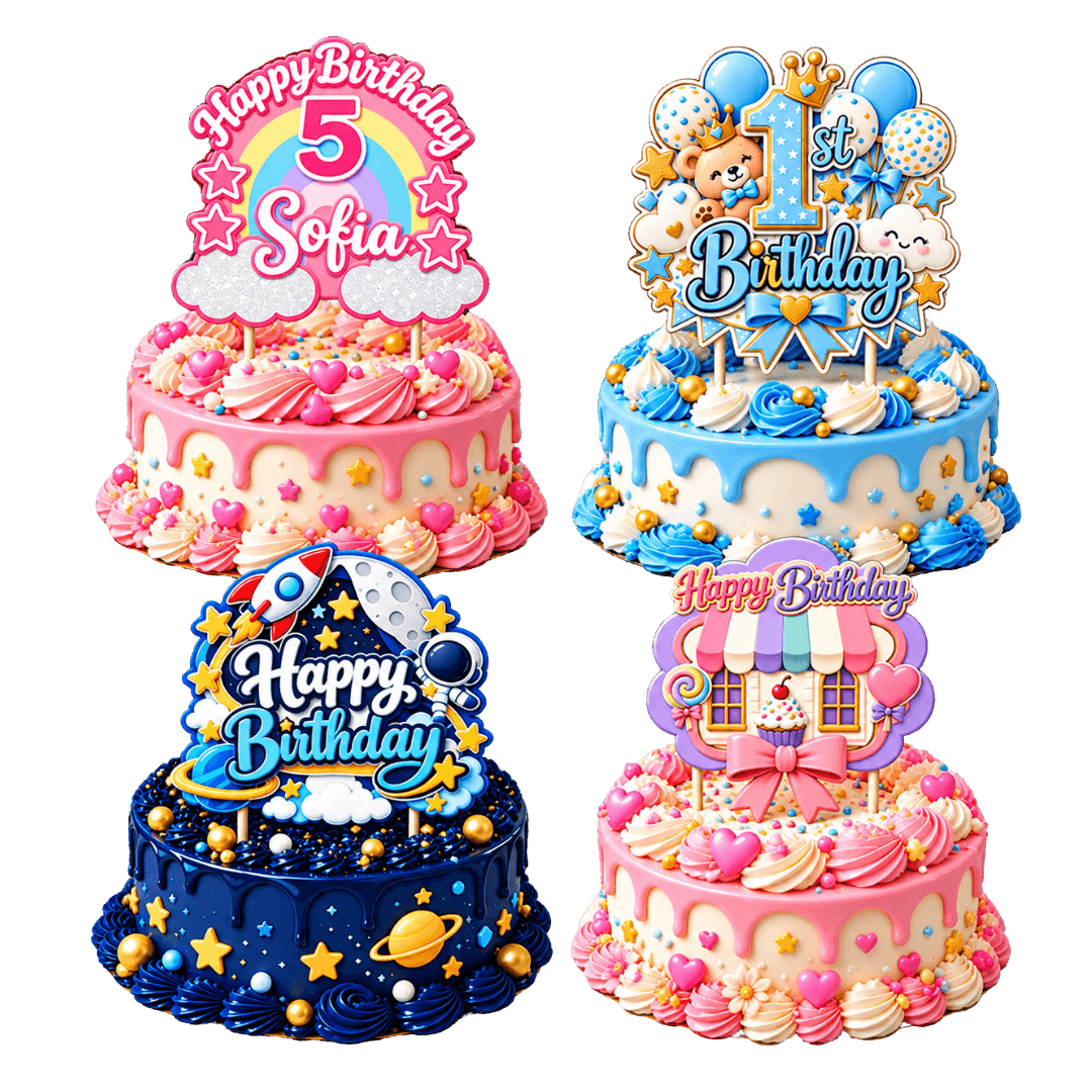 Cake Toppers Pack